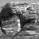 This view of Rubin Ridge from the Chemistry and Camera (ChemCam) instrument on NASA’s Curiosity Mars rover shows multiple sedimentary layers and fracture-filling deposits of minerals. (Image: NASA/JPL-Caltech/CNES/CNRS/LANL/IRAP/IAS/LPG)